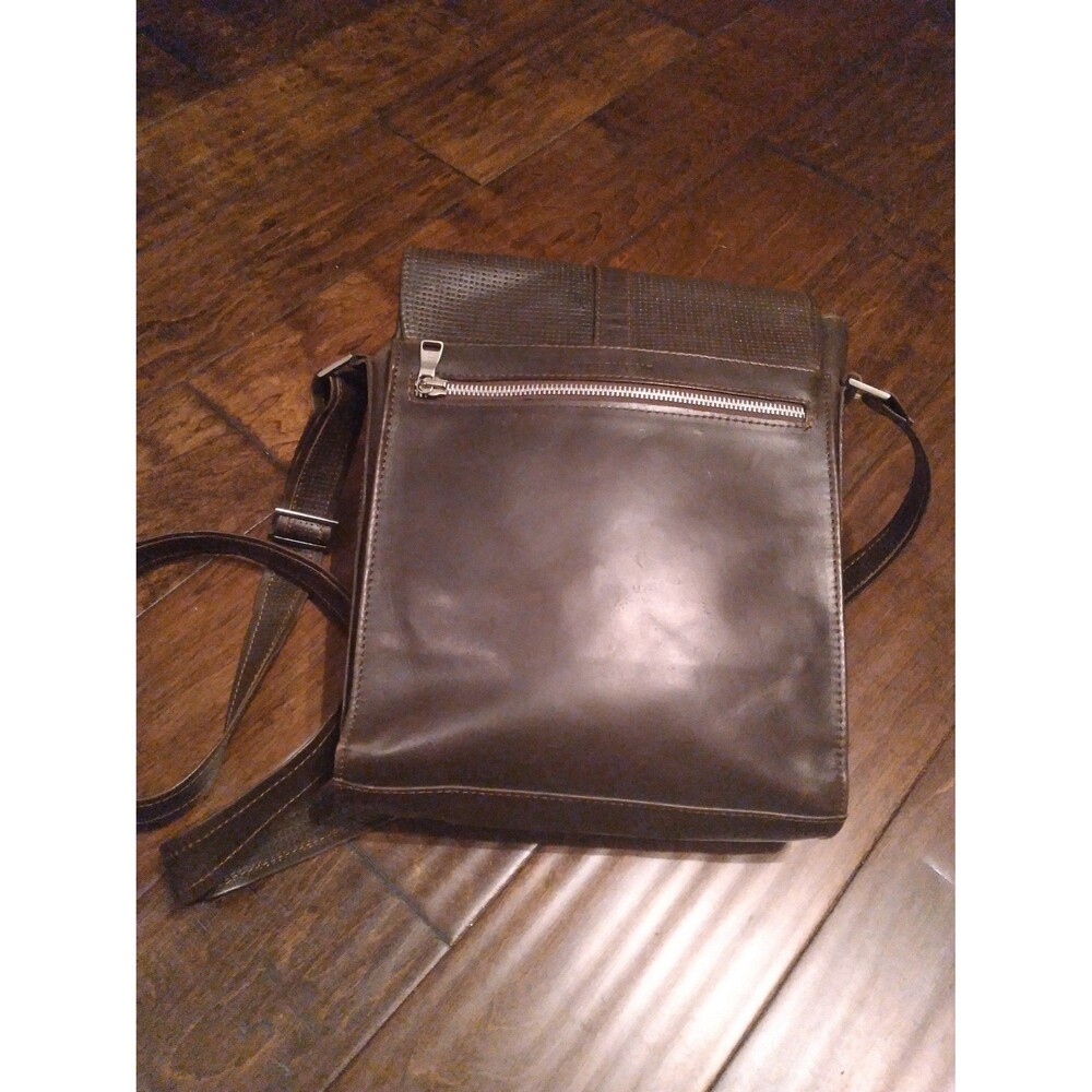 Florentino  Coleccion Mens Crossbody Bag‎ Brown